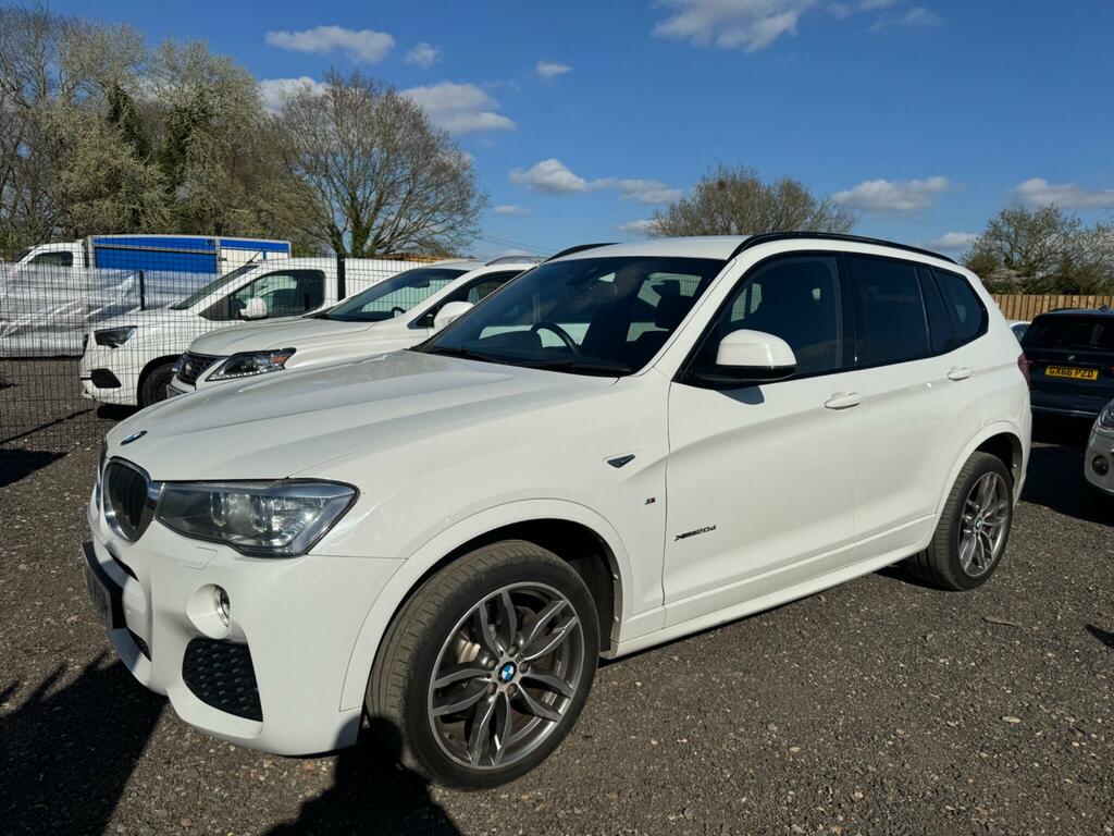 BMW X3 2.0 20D M Sport Xdrive Euro 6 Ss WV16VHM White #5