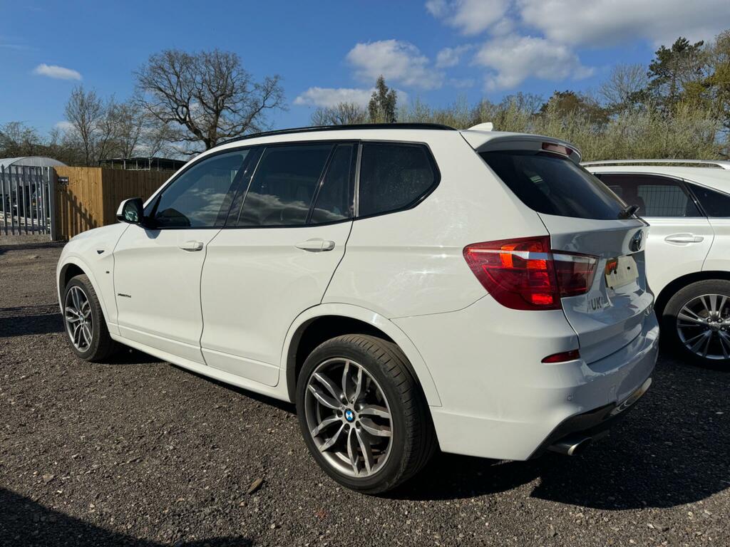 BMW X3 2.0 20D M Sport Xdrive Euro 6 Ss WV16VHM White #6