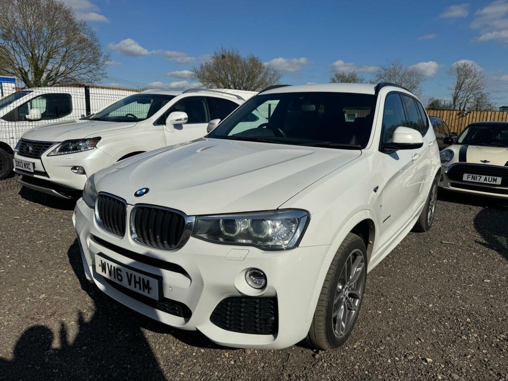 BMW X3 2.0 20D M Sport Xdrive Euro 6 Ss WV16VHM White #4