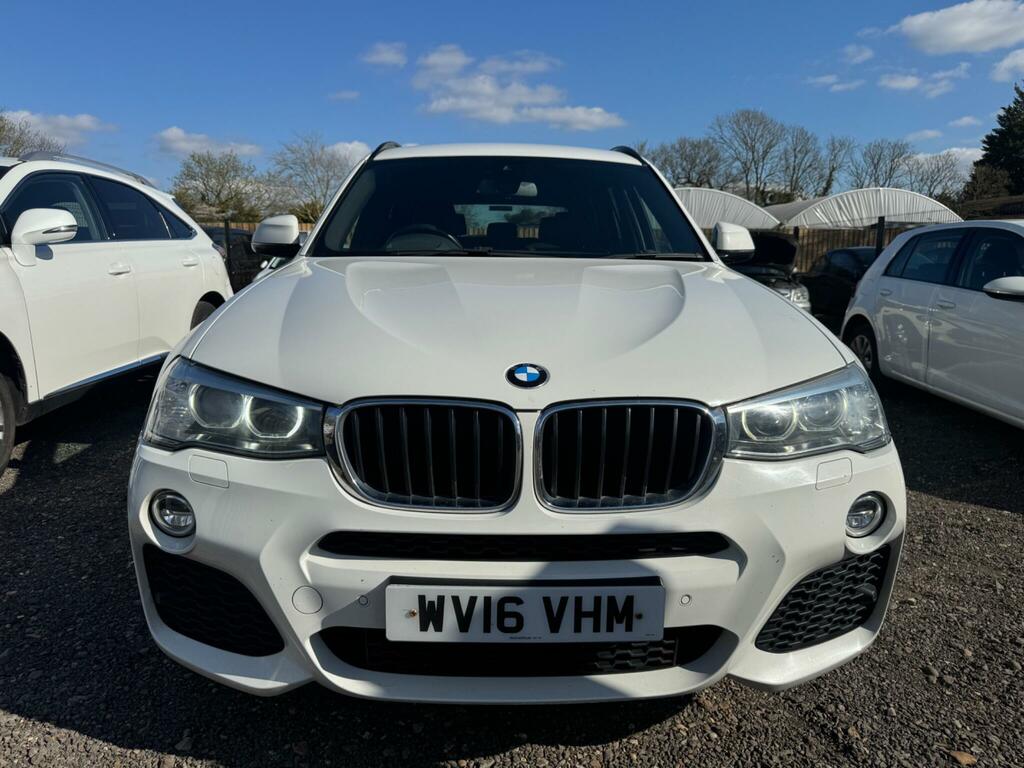 BMW X3 2.0 20D M Sport Xdrive Euro 6 Ss WV16VHM White #3