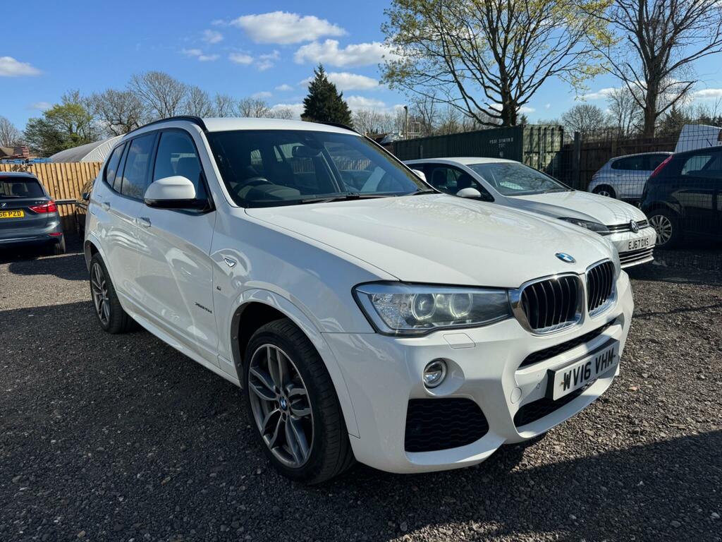 BMW X3 2.0 20D M Sport Xdrive Euro 6 Ss White