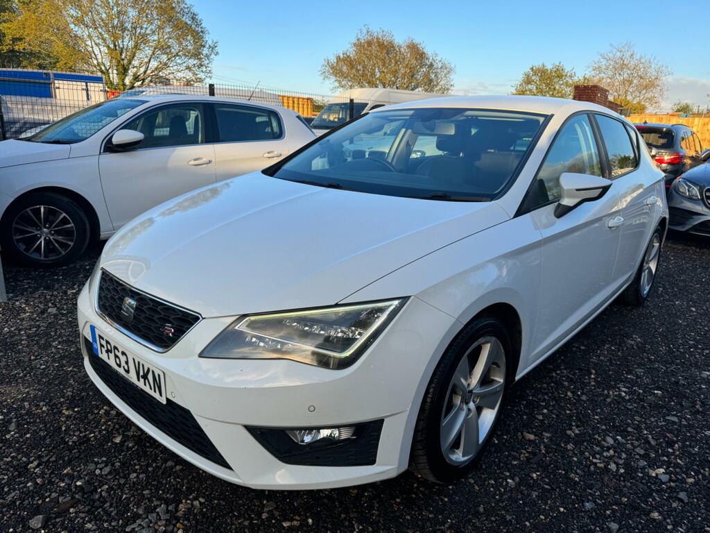 Seat Leon 1.4 Tsi Fr Euro 5 Ss White #6