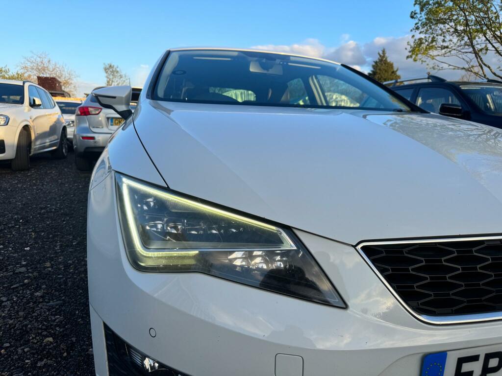 Seat Leon 1.4 Tsi Fr Euro 5 Ss White #4