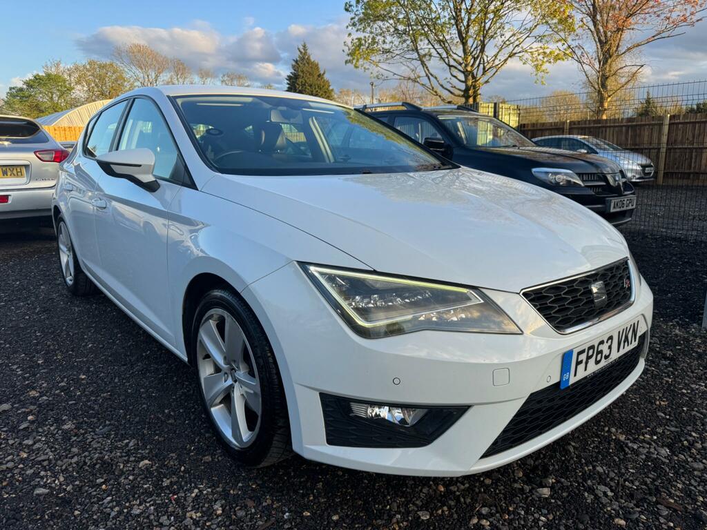 Seat Leon 1.4 Tsi Fr Euro 5 Ss White #3