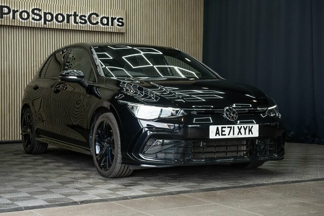 Volkswagen Golf 1.5 Etsi Mhev R-line Hatchback Hybrid D AE71XYK Black #5
