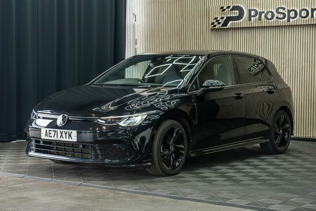 Volkswagen Golf 1.5 Etsi Mhev R-line Hatchback Hybrid D AE71XYK Black #3