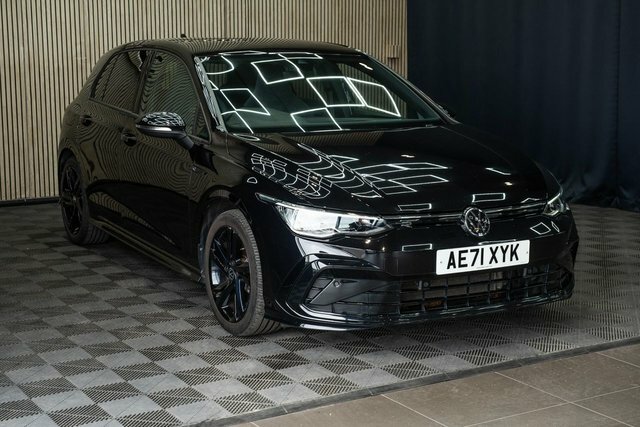 Volkswagen Golf 1.5 Etsi Mhev R-line Hatchback Hybrid D AE71XYK Black #4