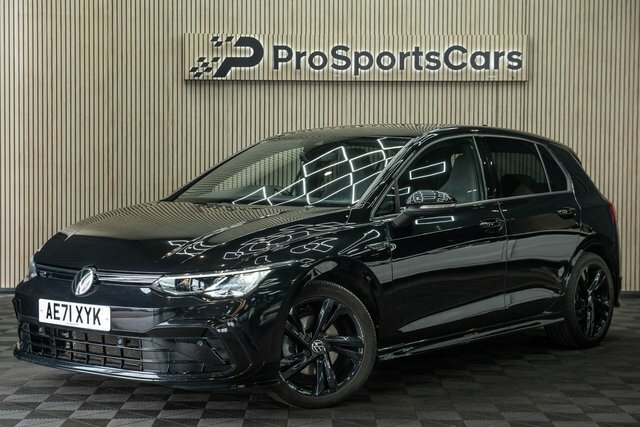 Volkswagen Golf 1.5 Etsi Mhev R-line Hatchback Hybrid D Black