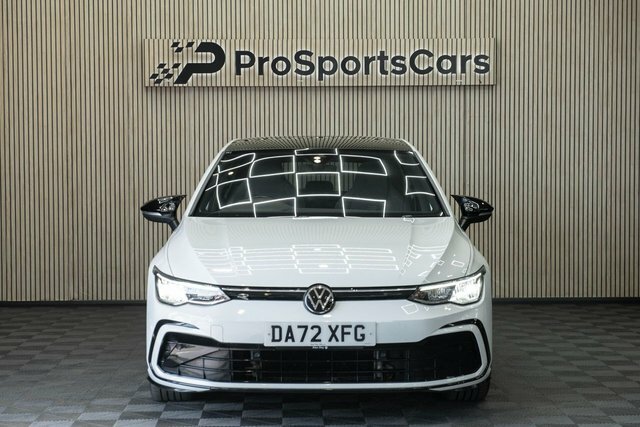 Volkswagen Golf 1.5 Etsi Mhev R-line Hatchback Hybrid D DA72XFG White #2