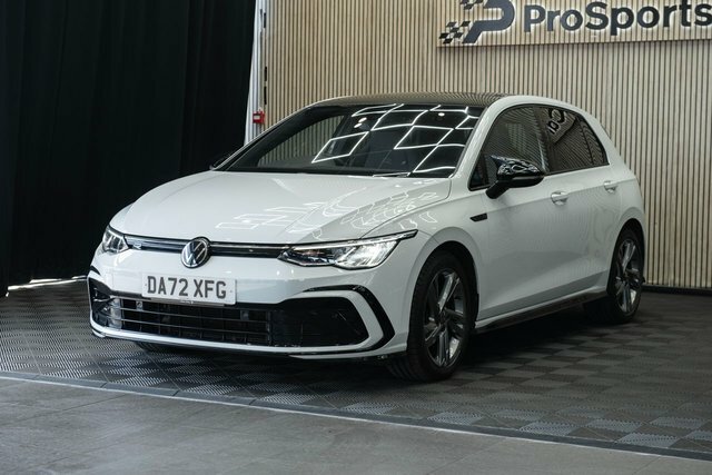 Volkswagen Golf 1.5 Etsi Mhev R-line Hatchback Hybrid D DA72XFG White #3