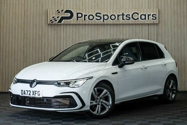 Volkswagen Golf 1.5 Etsi Mhev R-line Hatchback Hybrid D White