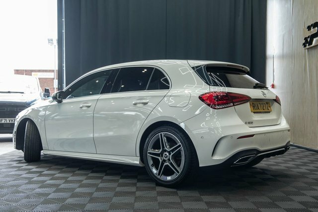 Mercedes-Benz A Class 1.3 A180 Amg Line Executive Hatchback WF70KNC White #2