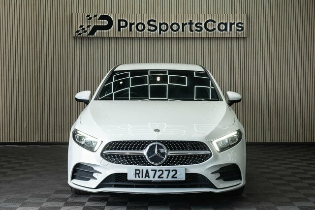 Mercedes-Benz A Class 1.3 A180 Amg Line Executive Hatchback WF70KNC White #3