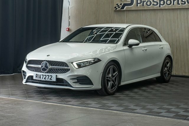 Mercedes-Benz A Class 1.3 A180 Amg Line Executive Hatchback WF70KNC White #4
