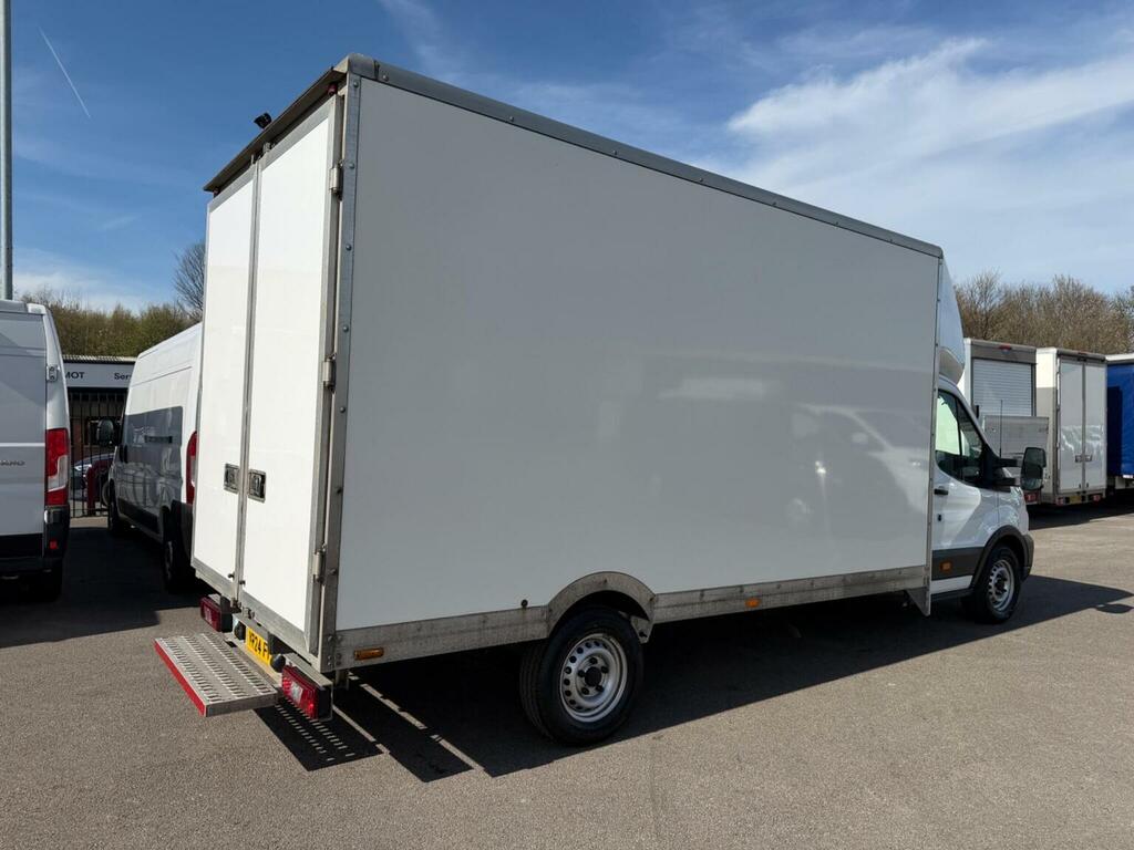 Ford Transit Custom Luton 2.0 350 Ecoblue Leader Skeletal Low Floor Lu YR24FFG White #6