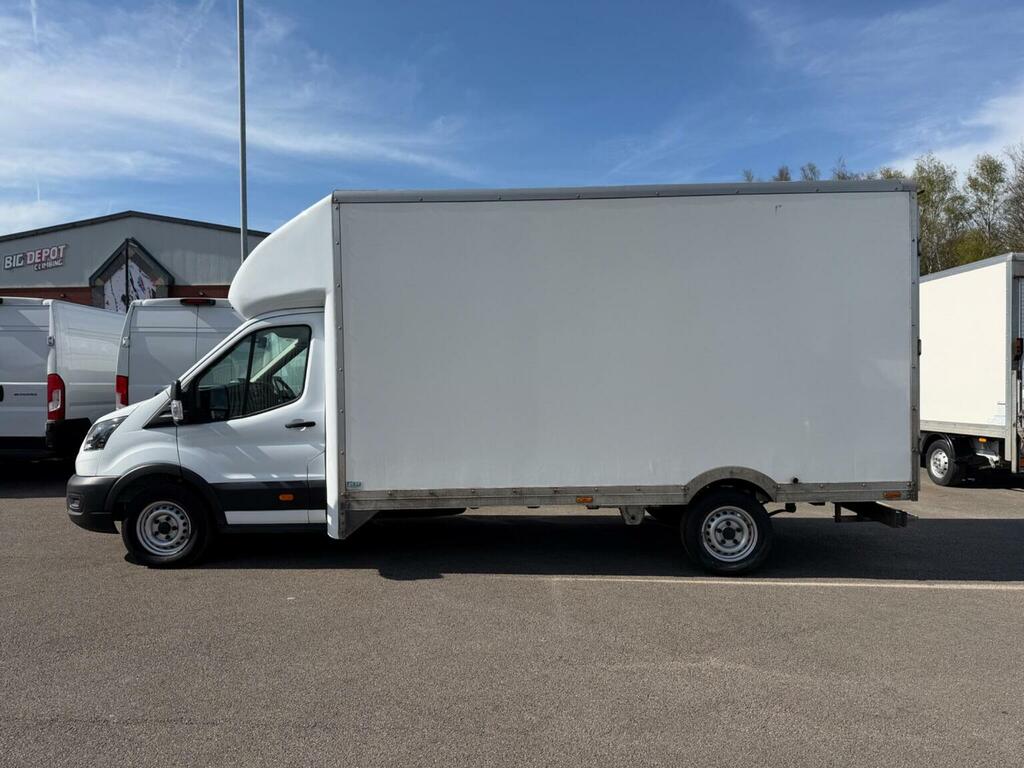 Ford Transit Custom Luton 2.0 350 Ecoblue Leader Skeletal Low Floor Lu YR24FFG White #5