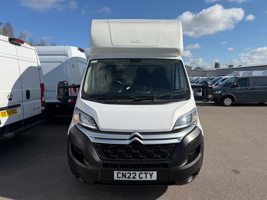 Citroen Relay Luton 2.2 Bluehdi 35 Plus Ready To Run Luton L3 Eu CN22CTY White #2
