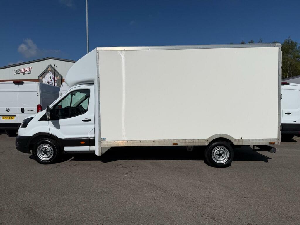 Ford Transit Custom Luton 2.0 350 Ecoblue Leader Skeletal Low Floor Lu YR73OKT White #5