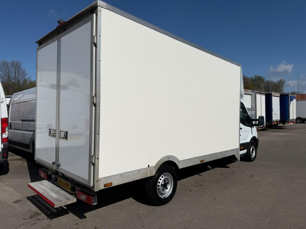 Ford Transit Custom Luton 2.0 350 Ecoblue Leader Skeletal Low Floor Lu YR73OKT White #6