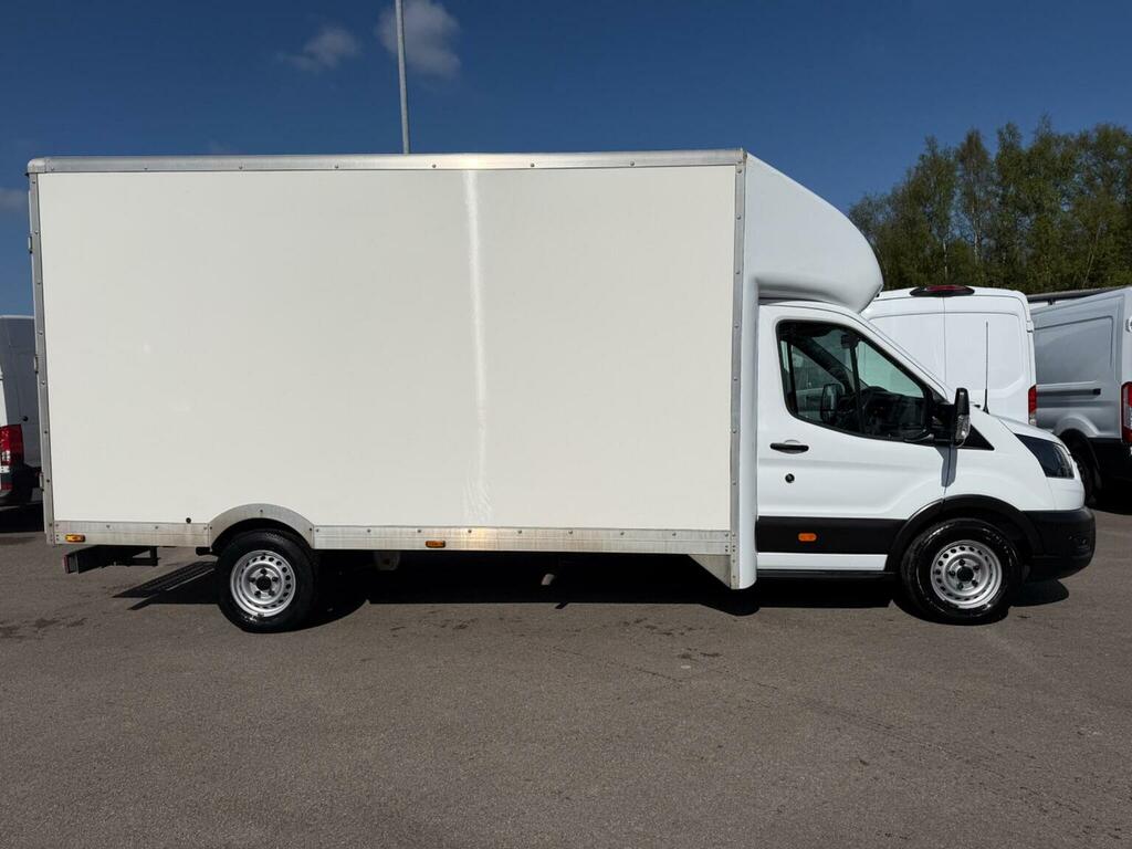 Ford Transit Custom Luton 2.0 350 Ecoblue Leader Skeletal Low Floor Lu YR73OKT White #4