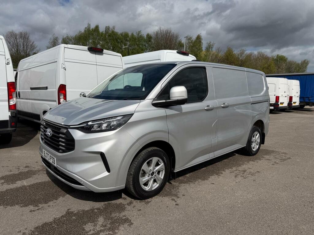 Ford Transit Custom Panel Van 2.0 300 Ecoblue Limited L1 H1 Euro 6 S BJ73PZB Silver #3