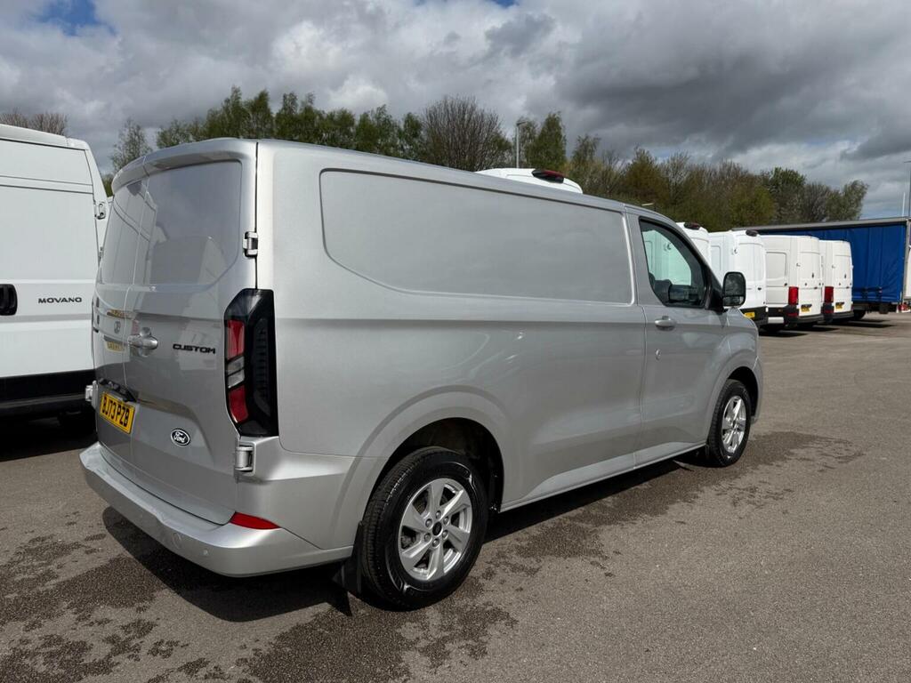 Ford Transit Custom Panel Van 2.0 300 Ecoblue Limited L1 H1 Euro 6 S BJ73PZB Silver #6
