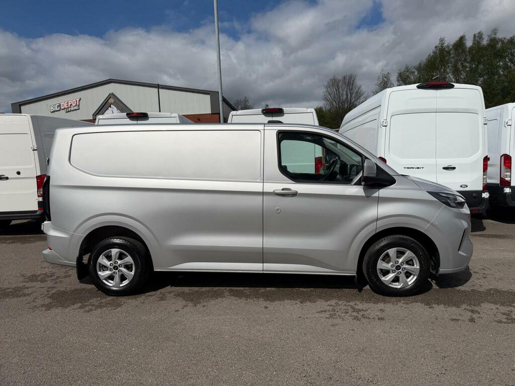 Ford Transit Custom Panel Van 2.0 300 Ecoblue Limited L1 H1 Euro 6 S BJ73PZB Silver #4