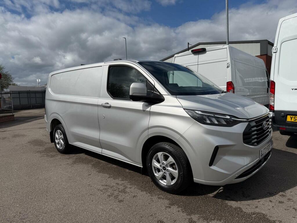 Ford Transit Custom Panel Van 2.0 300 Ecoblue Limited L1 H1 Euro 6 S BJ73PZB Silver