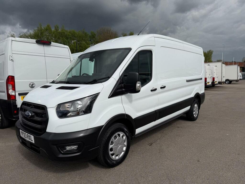 Ford Transit Custom Panel Van 2.0 350 Ecoblue Trend Fwd L3 H2 Euro 6 YP23RXL White #3