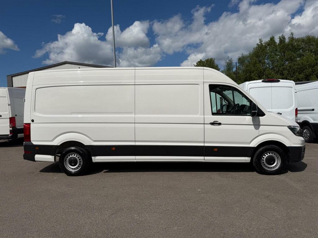 Volkswagen Crafter Panel Van 2.0 Tdi Cr35 Trendline Fwd Lwb High Roof YF21VDX White #4
