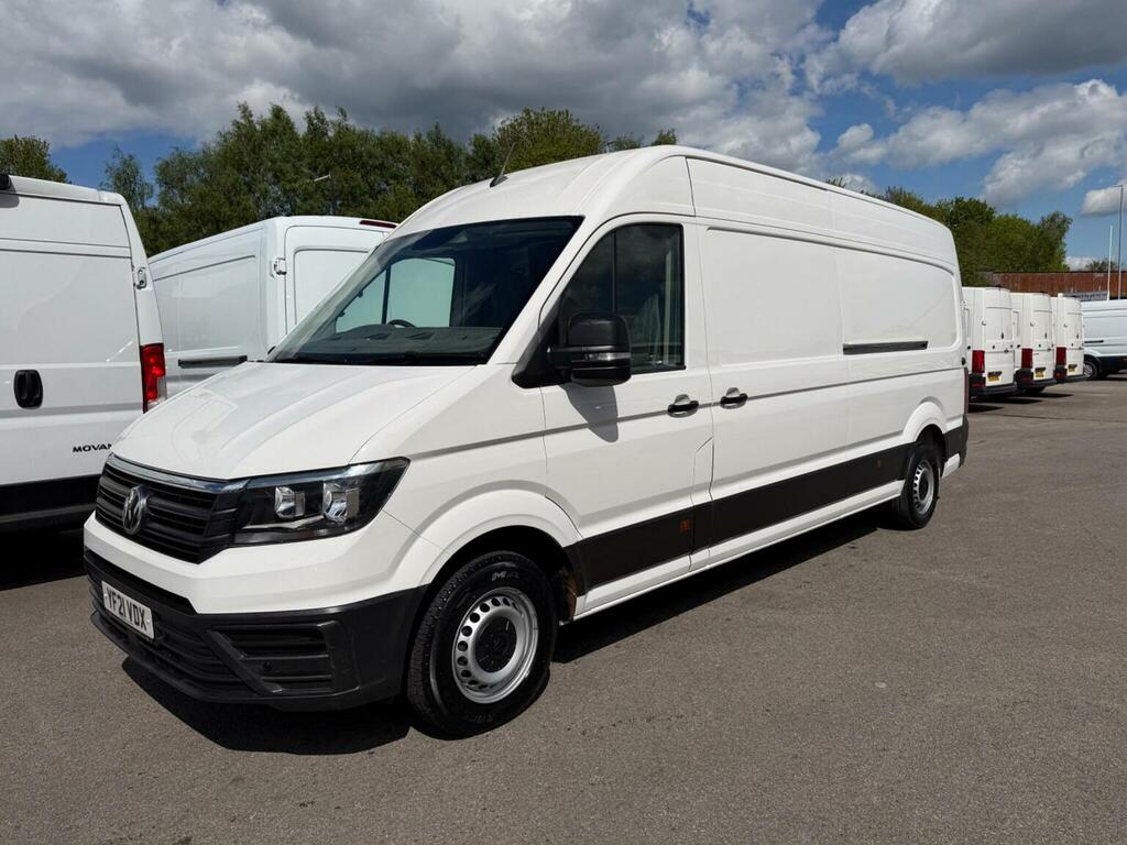 Volkswagen Crafter Panel Van 2.0 Tdi Cr35 Trendline Fwd Lwb High Roof YF21VDX White #3