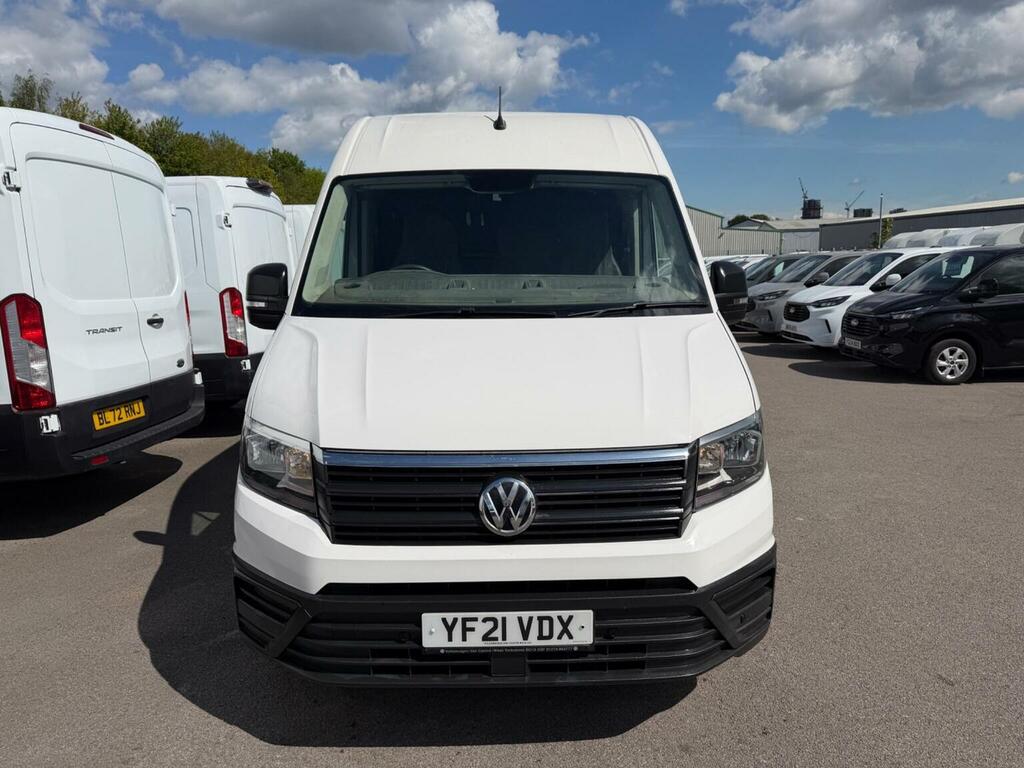 Volkswagen Crafter Panel Van 2.0 Tdi Cr35 Trendline Fwd Lwb High Roof YF21VDX White #2