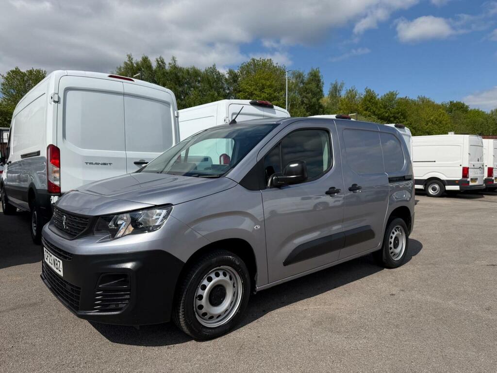 Peugeot Partner Panel Van 1.5 Bluehdi 1000 Professional Premium CF23WBZ Grey #3