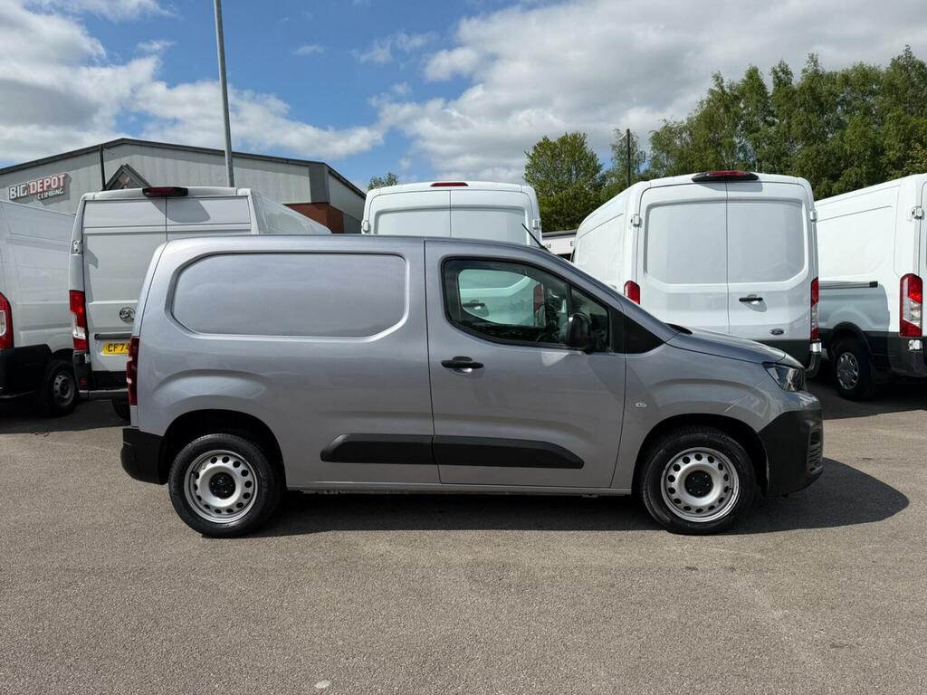 Peugeot Partner Panel Van 1.5 Bluehdi 1000 Professional Premium CF23WBZ Grey #4