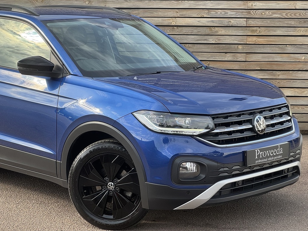 Volkswagen T-Cross 202373 Tsi Black Edition Car Play Parking Sen XIG3714 Blue #5