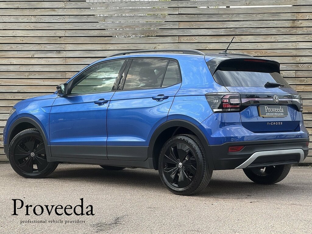 Volkswagen T-Cross 202373 Tsi Black Edition Car Play Parking Sen XIG3714 Blue #3