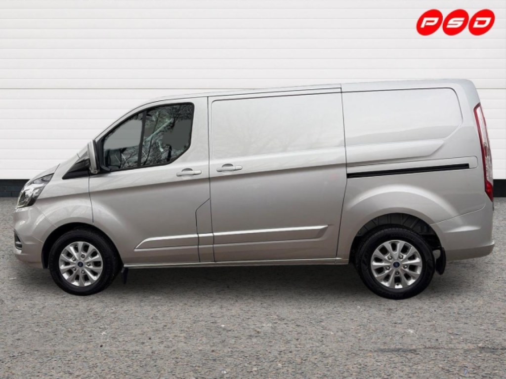 Ford Transit Custom 2.0 300 Ecoblue Limited Panel Van ML23JBO Silver #4