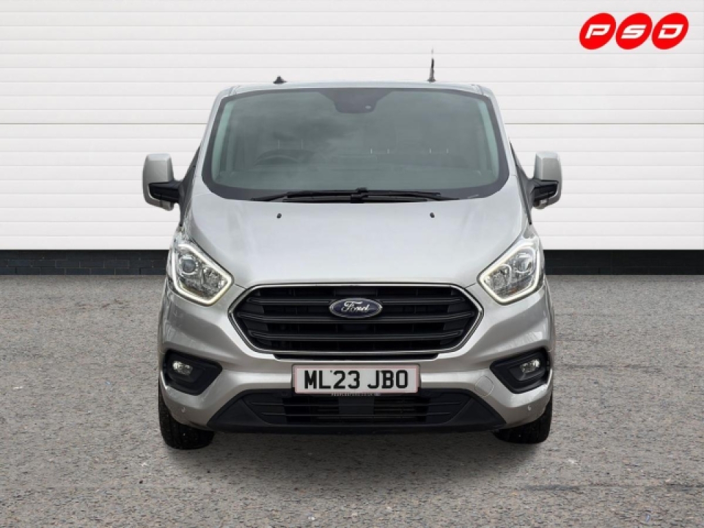 Ford Transit Custom 2.0 300 Ecoblue Limited Panel Van ML23JBO Silver #2