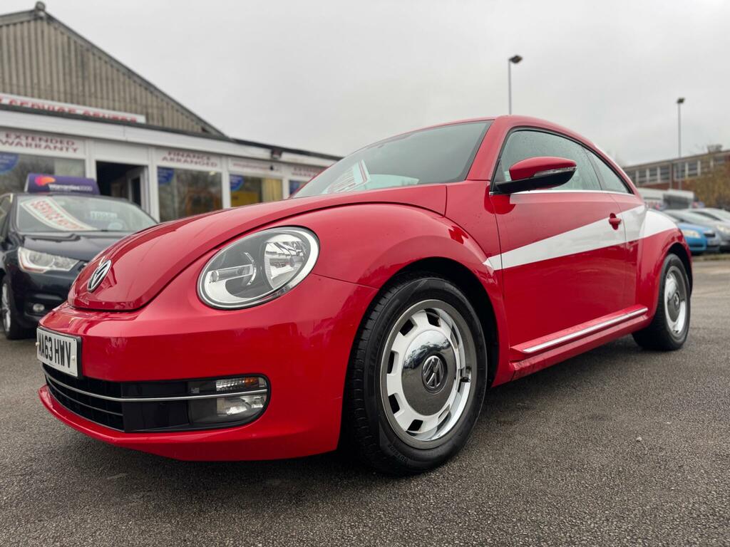 Volkswagen Beetle 1.6 Tdi Bluemotion Tech Design Euro 5 Ss Red