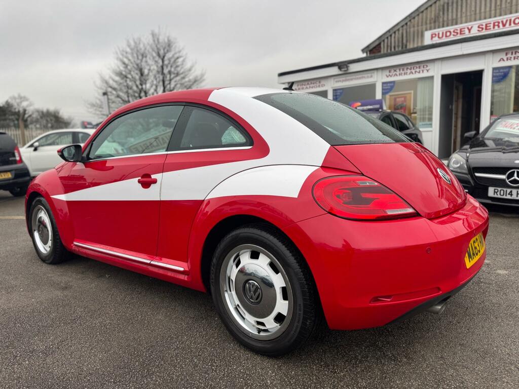 Volkswagen Beetle 1.6 Tdi Bluemotion Tech Design Euro 5 Ss Red #5