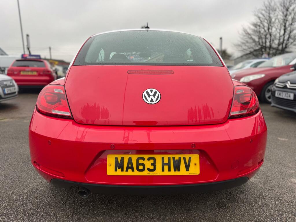 Volkswagen Beetle 1.6 Tdi Bluemotion Tech Design Euro 5 Ss Red #6