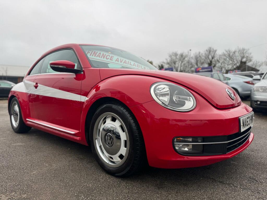 Volkswagen Beetle 1.6 Tdi Bluemotion Tech Design Euro 5 Ss Red #2