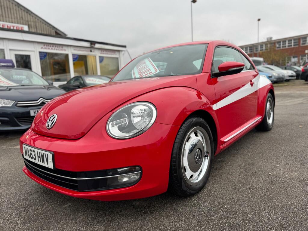 Volkswagen Beetle 1.6 Tdi Bluemotion Tech Design Euro 5 Ss Red #3