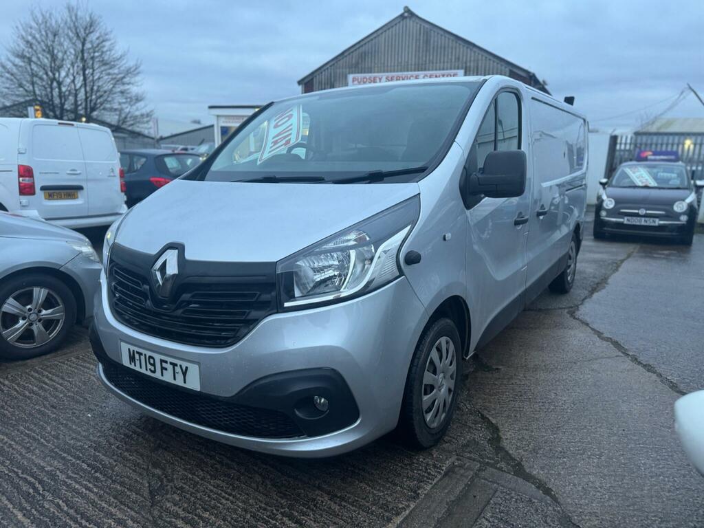 Renault Trafic 1.6 Dci Energy 29 Business Lwb Standard Roof Euro Silver