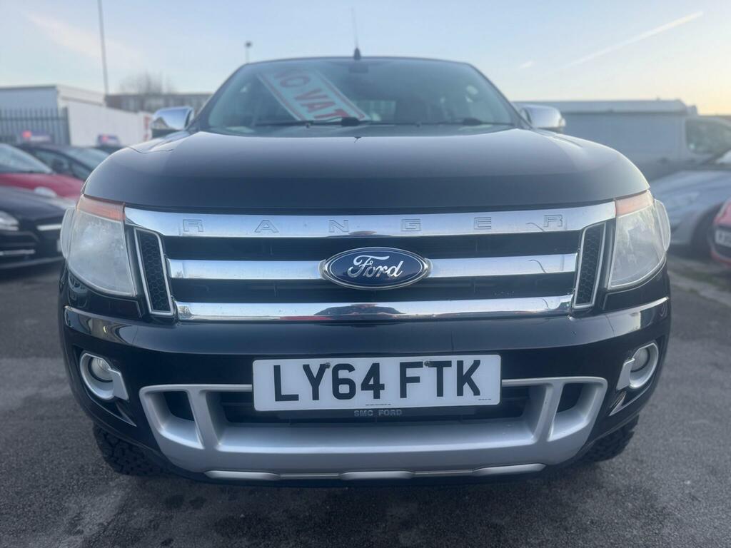 Ford Ranger 2.2 Tdci Limited 1 Super Cab Pickup 4Wd Euro 5 LY64FTK Black #4