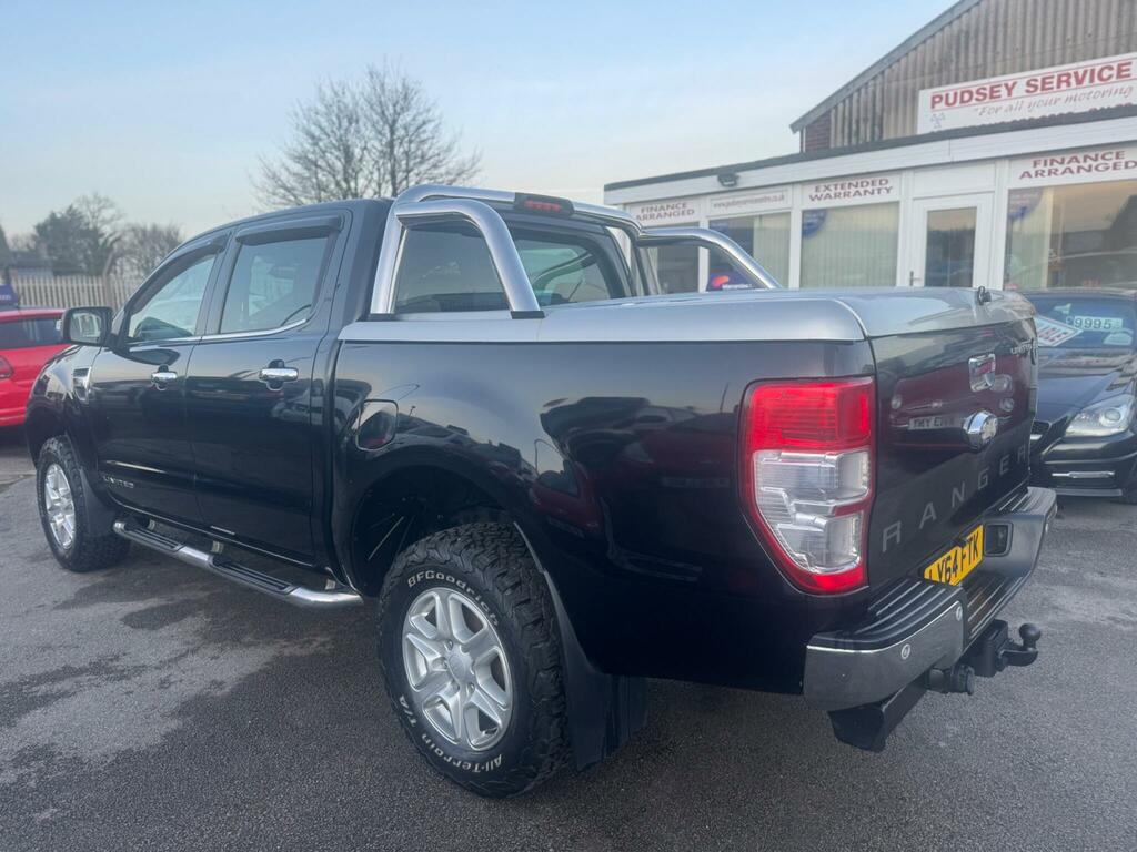 Ford Ranger 2.2 Tdci Limited 1 Super Cab Pickup 4Wd Euro 5 LY64FTK Black #5