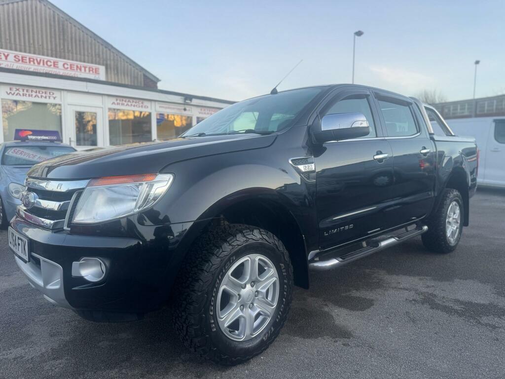 Ford Ranger 2.2 Tdci Limited 1 Super Cab Pickup 4Wd Euro 5 LY64FTK Black #3