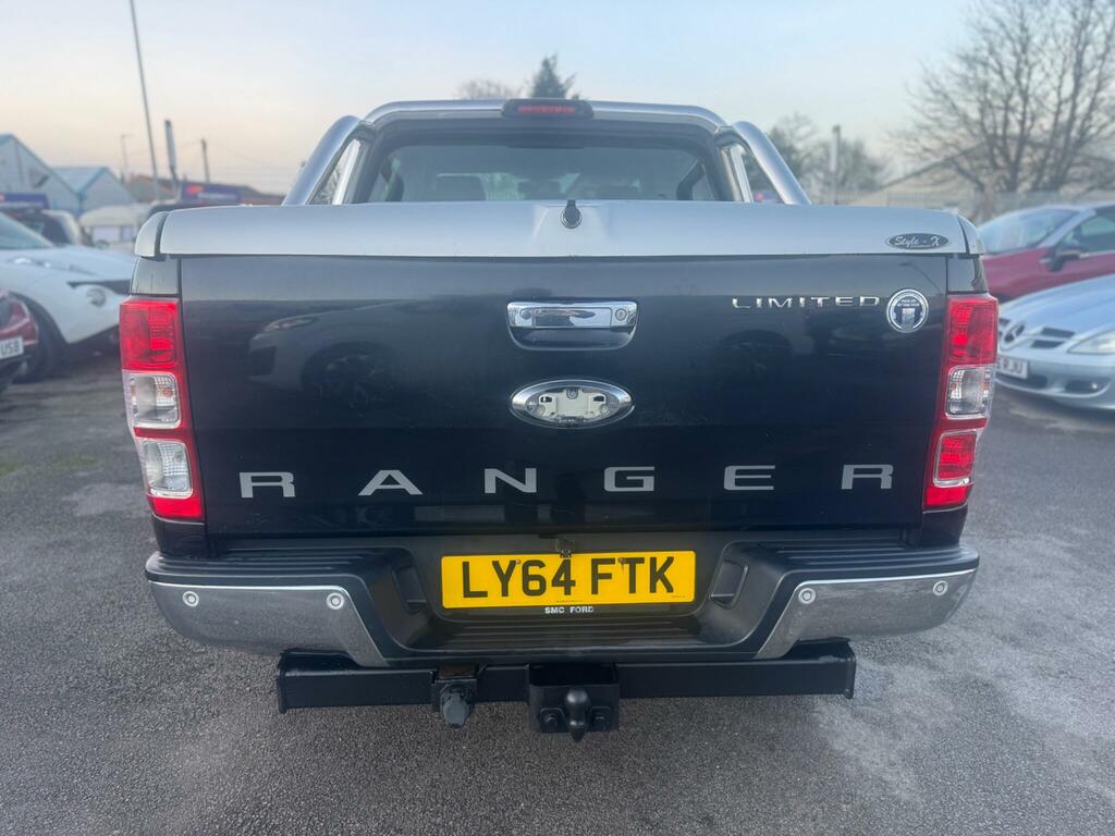Ford Ranger 2.2 Tdci Limited 1 Super Cab Pickup 4Wd Euro 5 LY64FTK Black #6