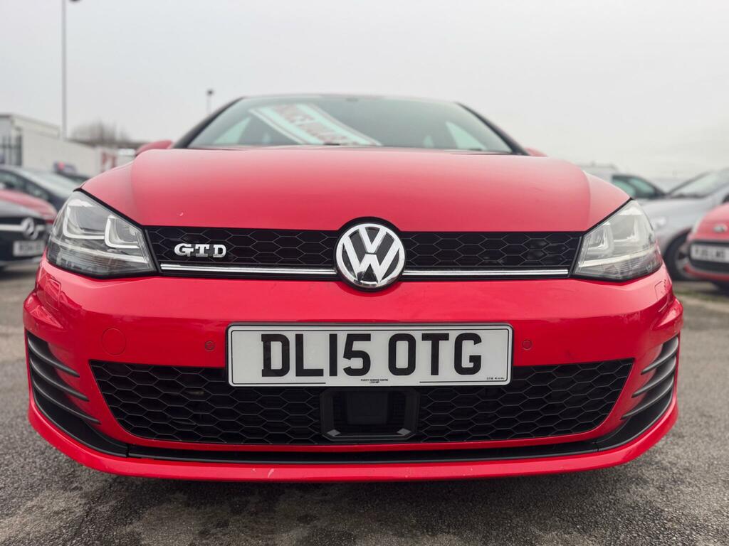 Volkswagen Golf 2.0 Tdi Bluemotion Tech Gtd Euro 6 Ss DL15OTG Red #4