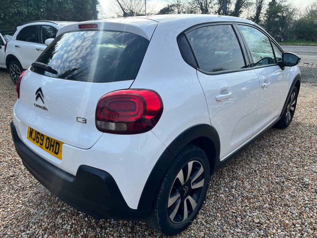 Citroen C3 1.2 Puretech Flair Hatchback Eur WJ69OHD White #4